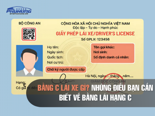 Bằng C Lái Xe Gì? Những Điều Bạn Cần Biết Về Bằng Lái Hạng C